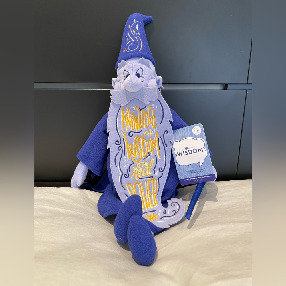 Disney Wisdom Merlin plush